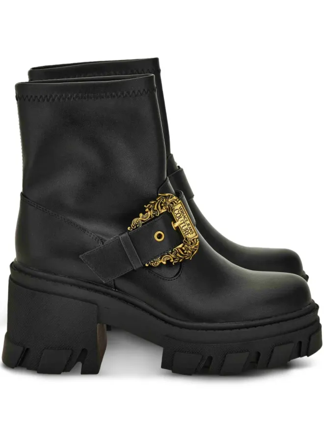 Versace Jeans Couture Versace Jeans Couture バックル装飾ブーツの商品画像