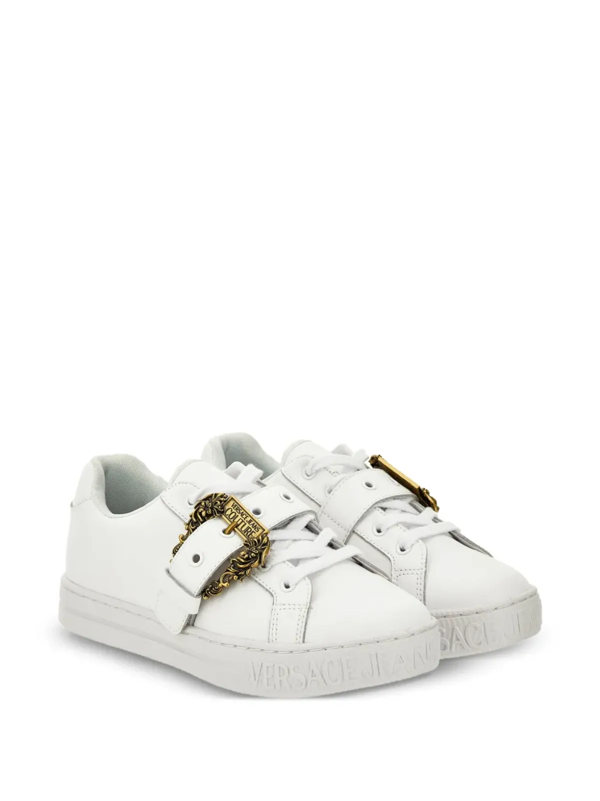 Versace Jeans Couture バックルディテールスニーカー - 画像2