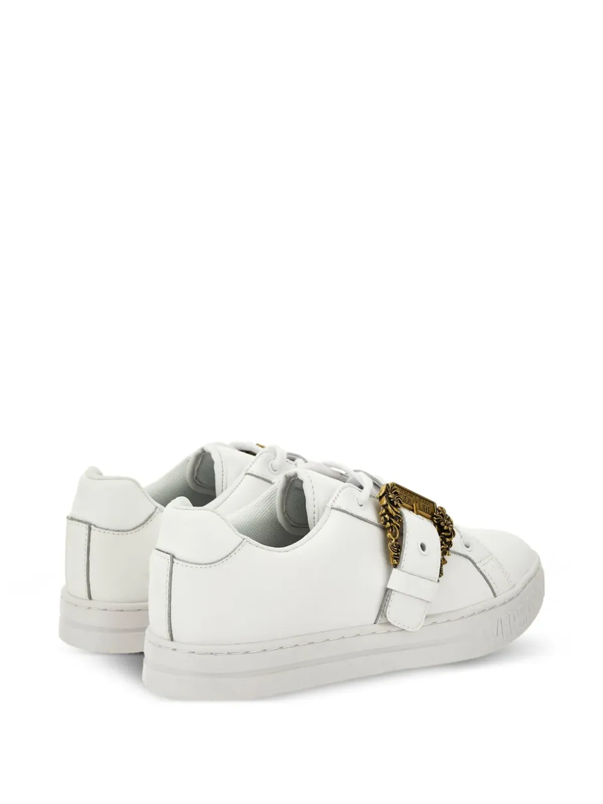 Versace Jeans Couture バックルディテールスニーカー - 画像3
