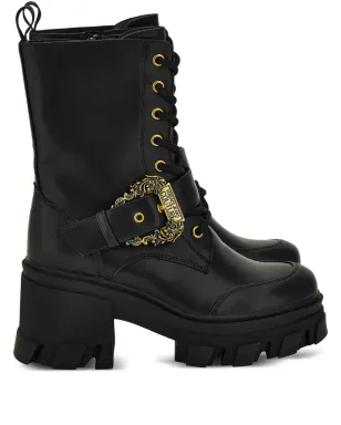 Versace Jeans Couture レースアップバックルディテール ブーツ - サムネイル1