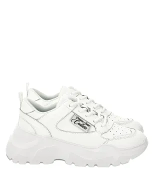 Versace Jeans Couture ロゴプレート入りのチャンクトレーナー - White - サムネイル1