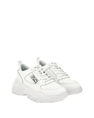 Versace Jeans Couture ロゴプレート入りのチャンクトレーナー - White - サムネイル4