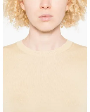 TOTEME クルーネック ウールシルク ニット - Neutrals - サムネイル5