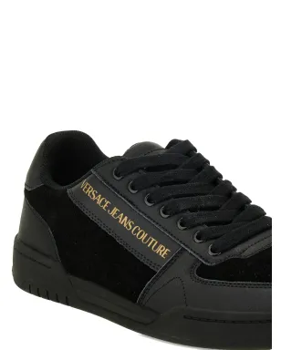 Versace Jeans Couture ロゴ入りレザースニーカー - サムネイル4