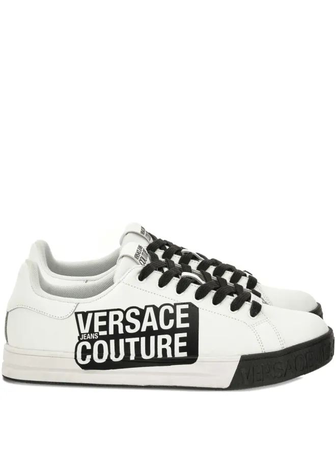 Versace Jeans Couture Versace Jeans Couture ロゴ入りレースアップスニーカーの商品画像