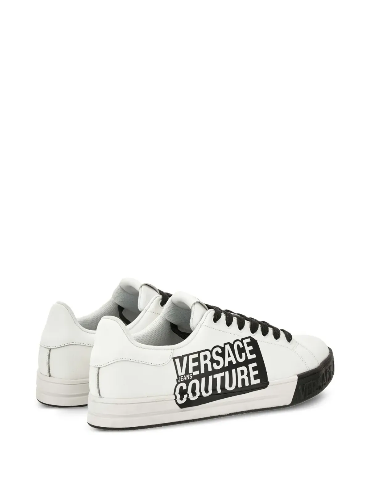 Versace Jeans Couture ロゴ入りレースアップスニーカー - 画像3