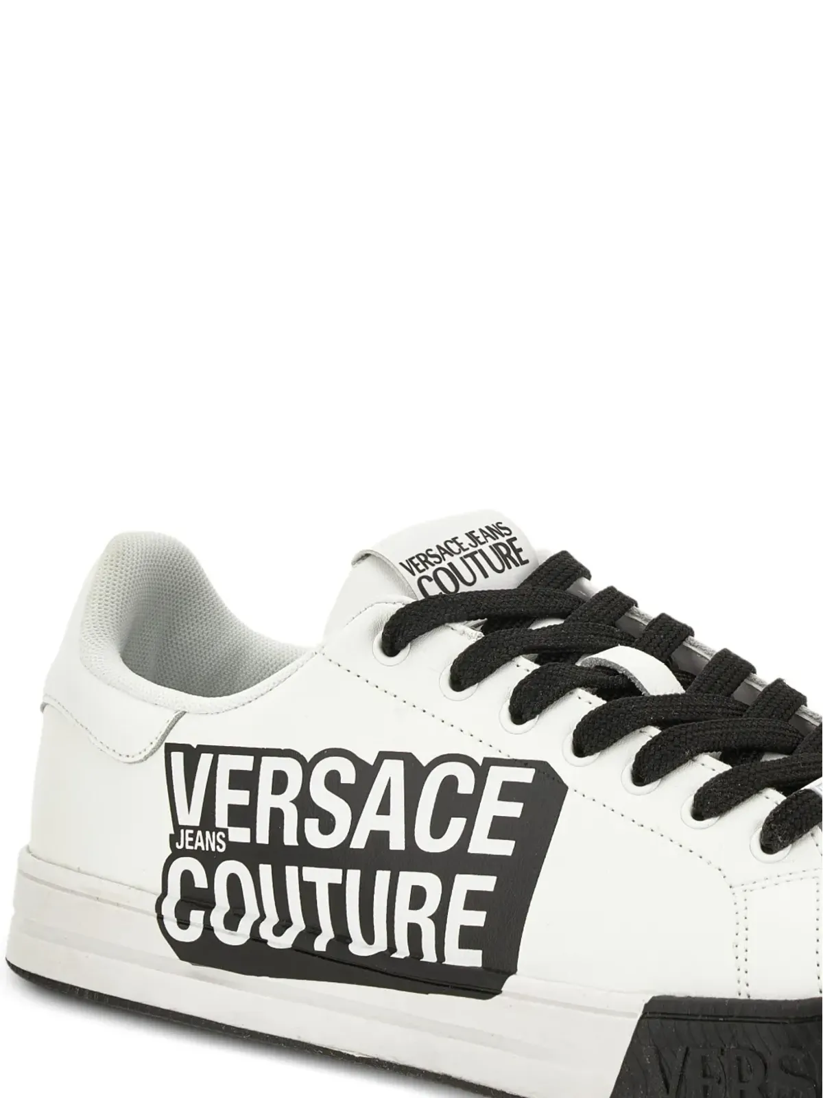 Versace Jeans Couture ロゴ入りレースアップスニーカー - 画像4