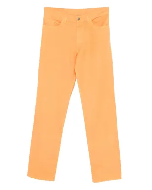 Loro Piana Pre-Owned コットンリネンのパンツ（オレンジ） - サムネイル1