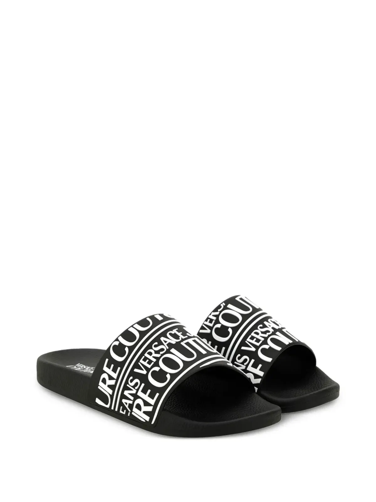 Versace Jeans Couture ロゴバンドスライド - 画像2