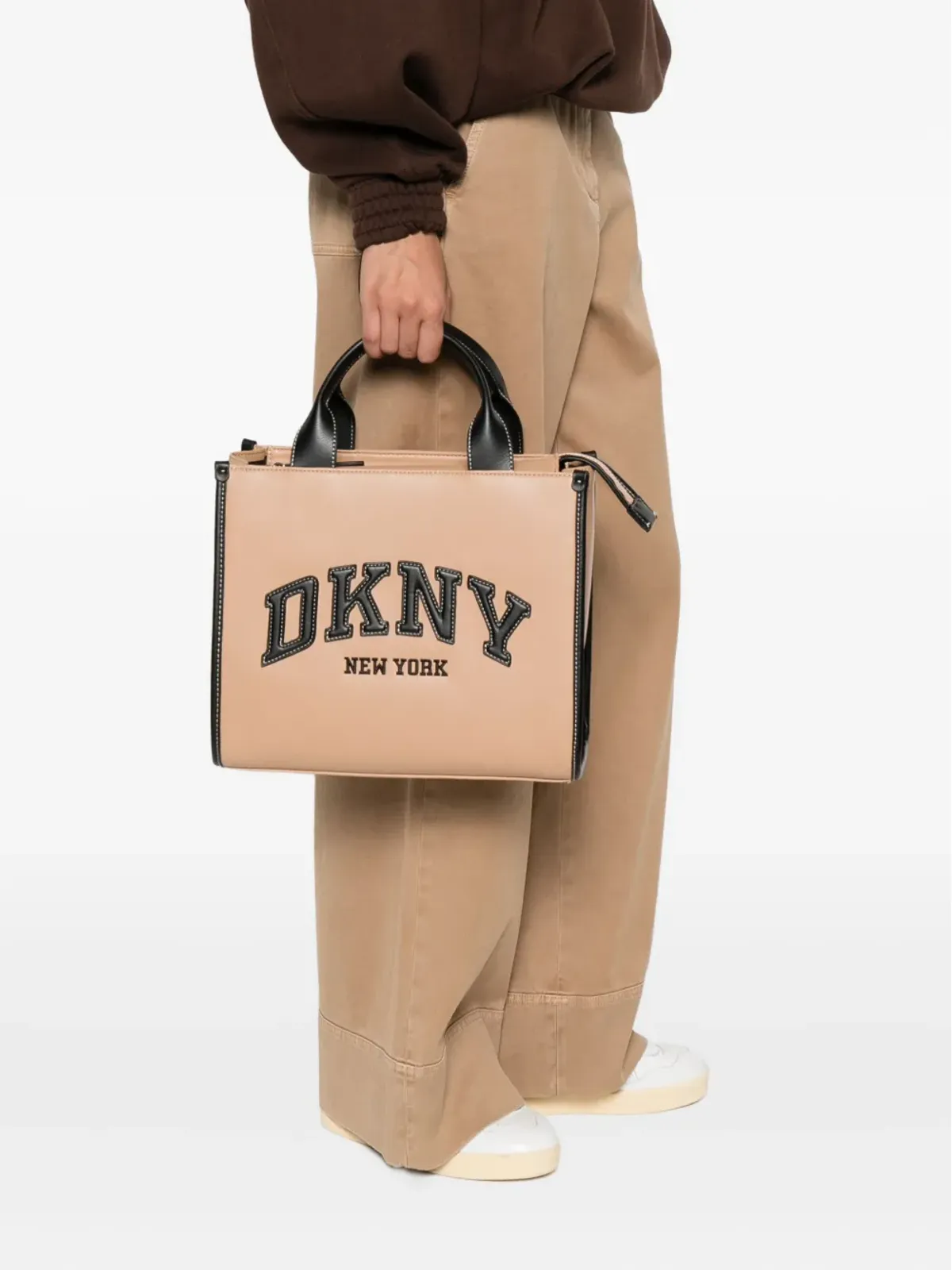DKNY Hadlee ロゴ刺繍 トートバッグ - 画像2