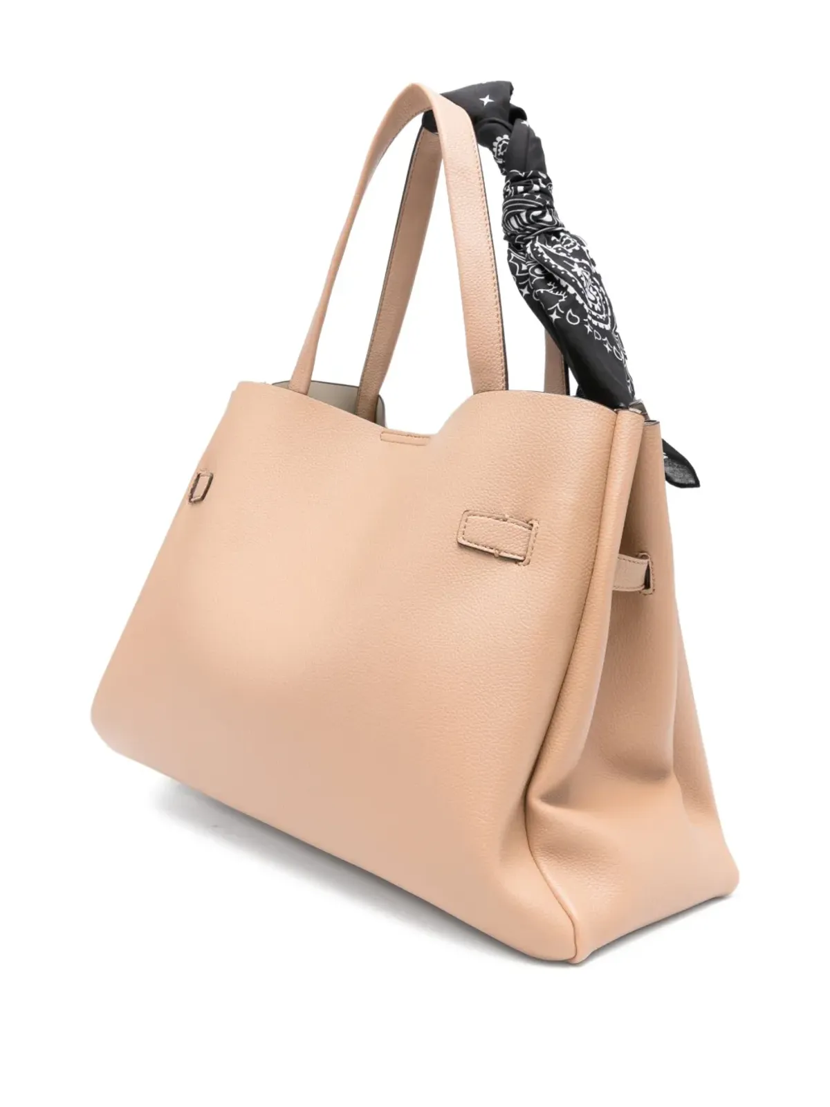 DKNY 大型 Bryar チェーンアクセント トートバッグ - ネュートラルカラー - 画像3