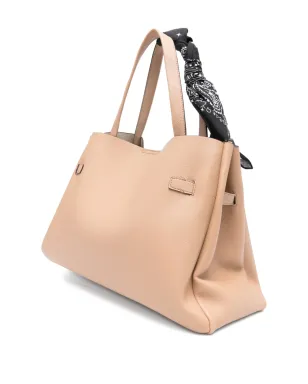 DKNY 大型 Bryar チェーンアクセント トートバッグ - ネュートラルカラー - サムネイル3