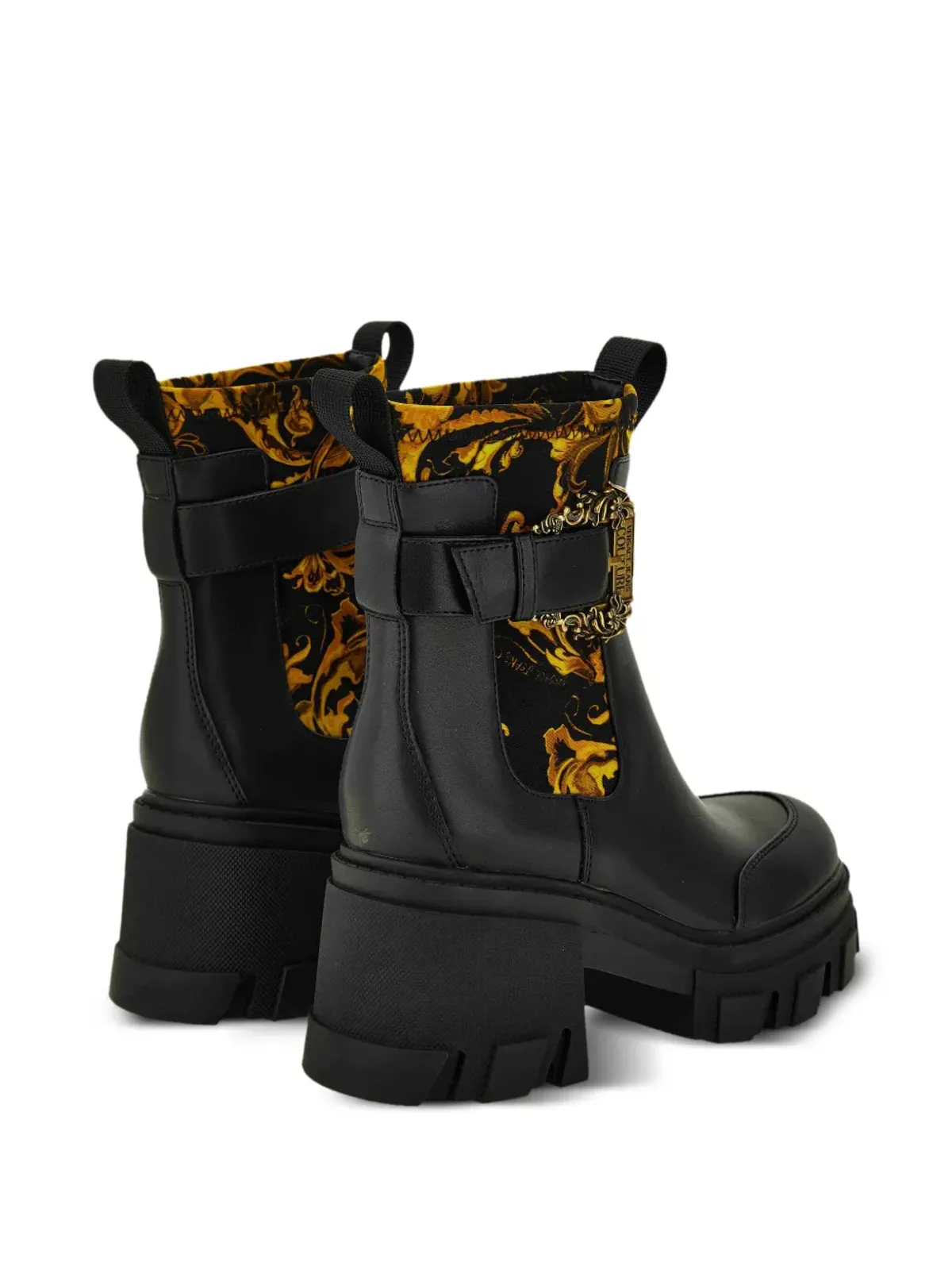 Versace Jeans Couture バックルディテール・プラットフォームブーツ - 画像3