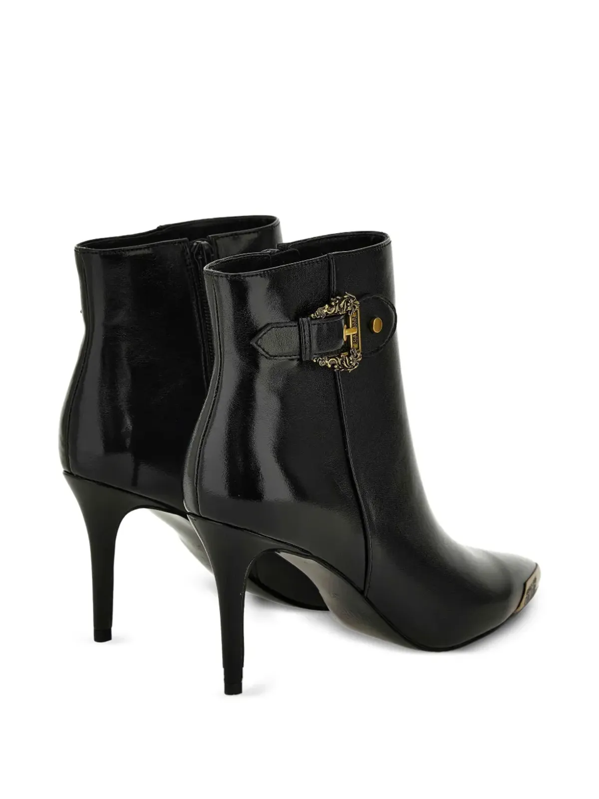 Versace Jeans Couture スカーレットバックルディテール アンクルブーツ - 画像3