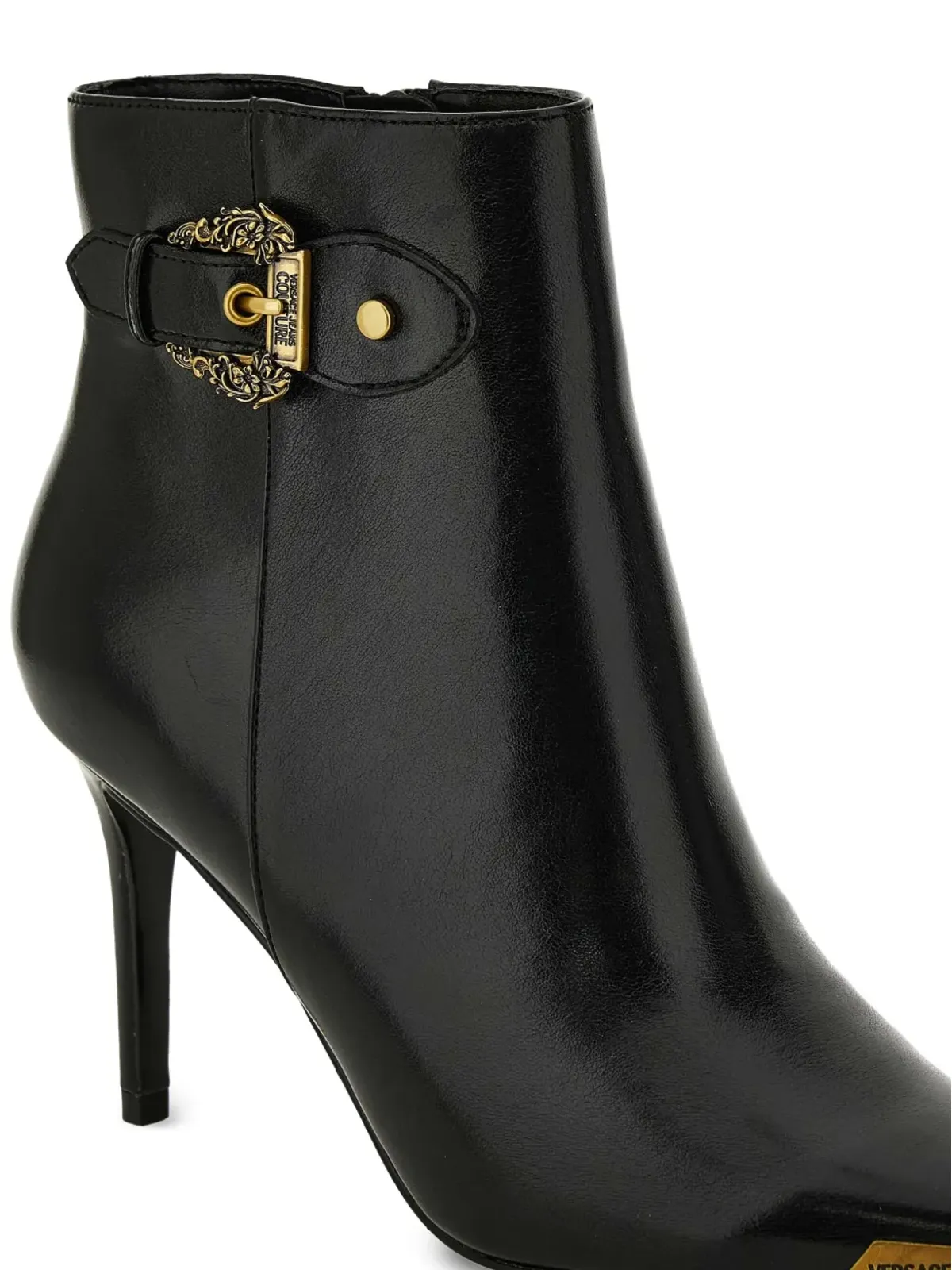 Versace Jeans Couture スカーレットバックルディテール アンクルブーツ - 画像4