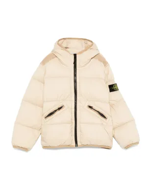 Stone Island Junior フード付きパディングジャケット - サムネイル1