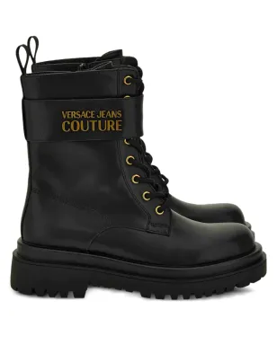 Versace Jeans Couture レースアップストラップブーツ - サムネイル1