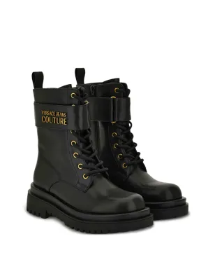 Versace Jeans Couture レースアップストラップブーツ - サムネイル2