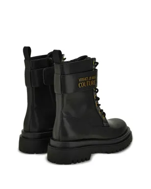 Versace Jeans Couture レースアップストラップブーツ - サムネイル3
