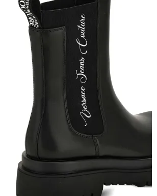 Versace Jeans Couture エラスティックインサート・プラットフォームブーツ - サムネイル4