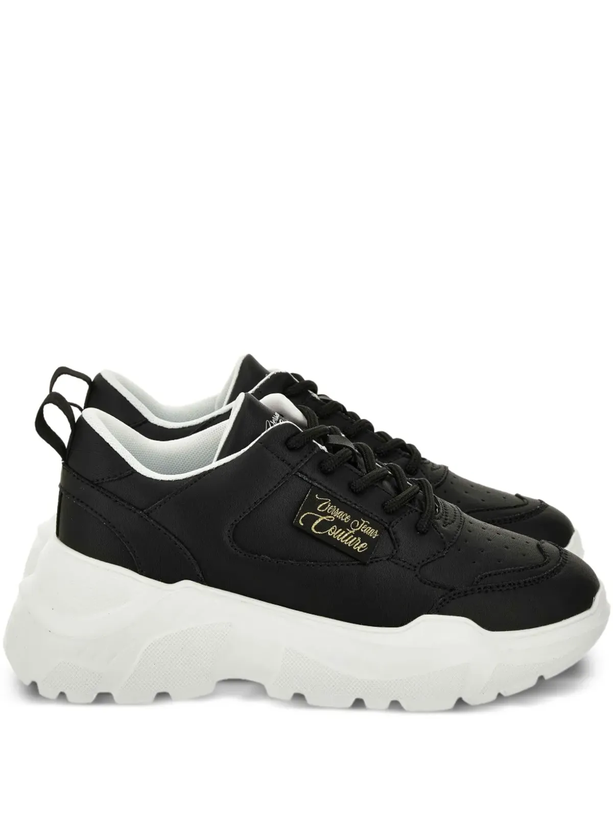 Versace Jeans Couture ロゴディテール チャンキートレーナー - 画像1