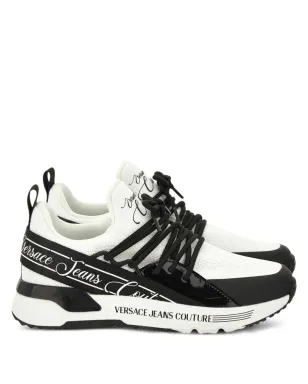 Versace Jeans Couture レースアップ ロゴ トレーナー - ホワイト - サムネイル1