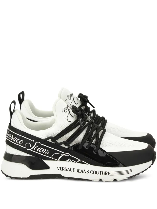 Versace Jeans Couture Versace Jeans Couture レースアップ ロゴ トレーナー - ホワイトの商品画像
