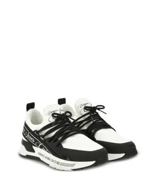Versace Jeans Couture レースアップ ロゴ トレーナー - ホワイト - サムネイル2