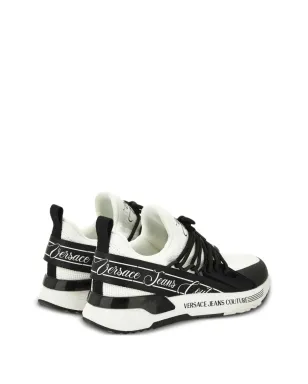 Versace Jeans Couture レースアップ ロゴ トレーナー - ホワイト - サムネイル3