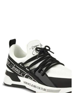 Versace Jeans Couture レースアップ ロゴ トレーナー - ホワイト - サムネイル4