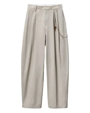 Alexander Wang プリーツチェーンディテールパンツ - STONE - サムネイル1