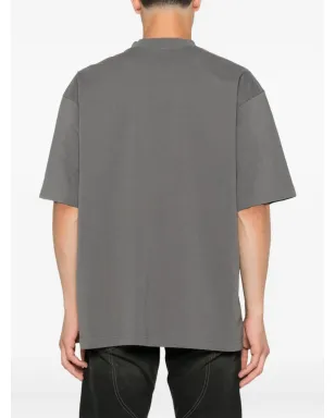 Balenciaga ロゴ刺繍コットンTシャツ - サムネイル4