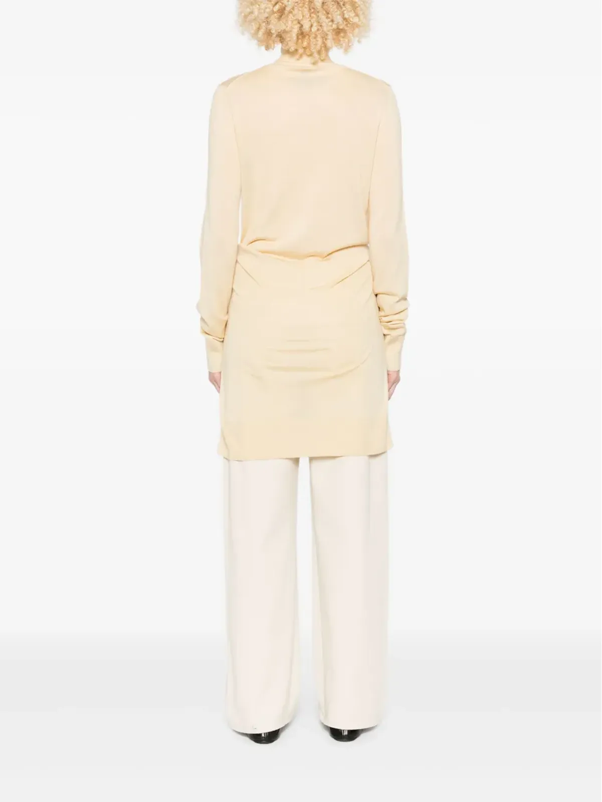 TOTEME タイディテール タートルネック ドレス - 画像4