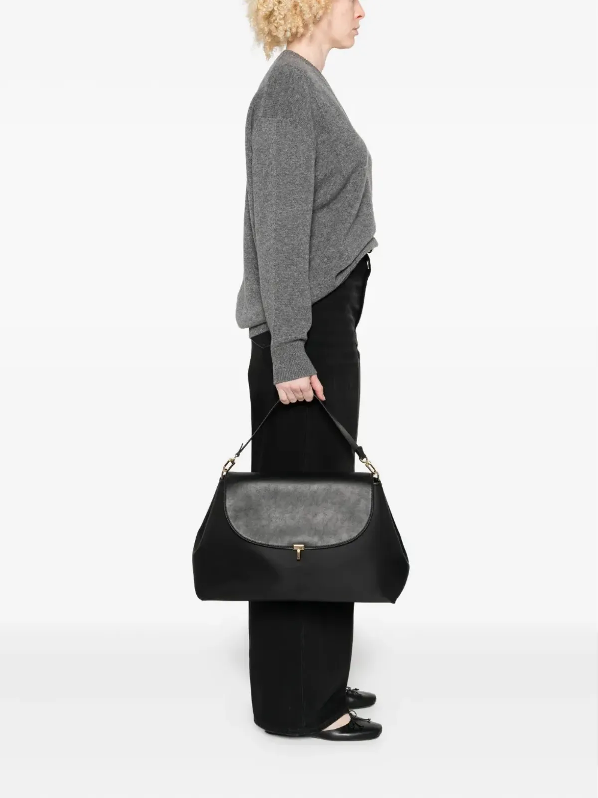 TOTEME T-Lock サッチェルバッグ - 画像2