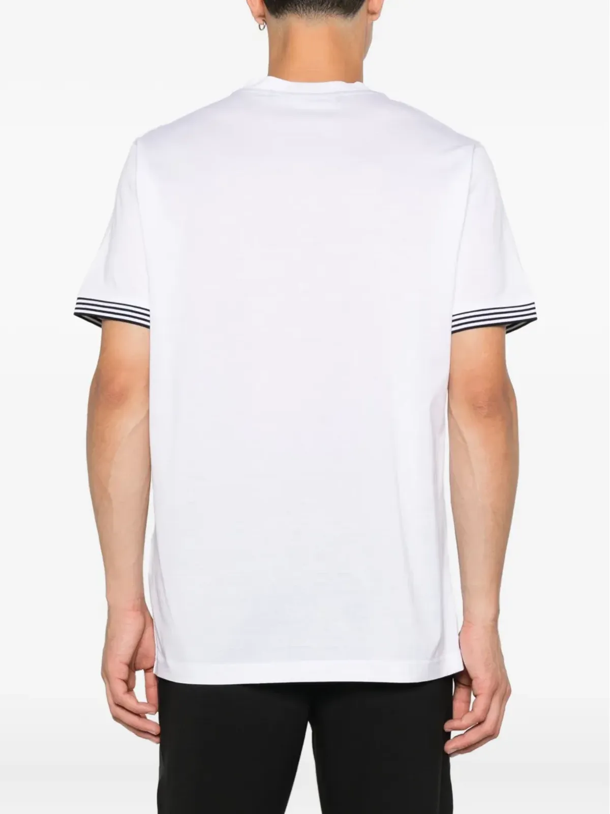 Karl Lagerfeld ロゴディテール コットン Tシャツ - White - 画像3