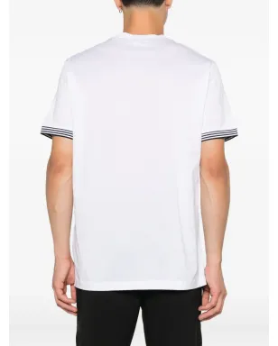 Karl Lagerfeld ロゴディテール コットン Tシャツ - White - サムネイル3