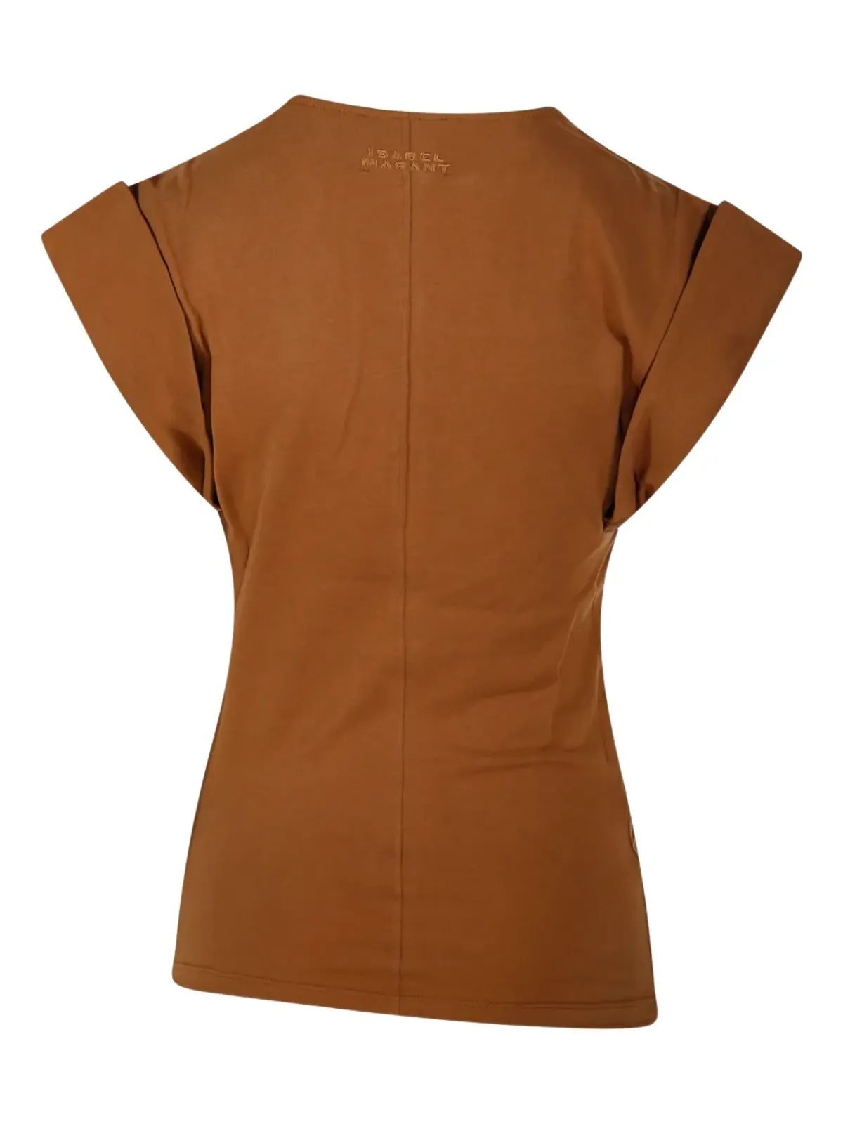 MARANT ÉTOILE Maisan ドレープキャップスリーブトップ - 画像2