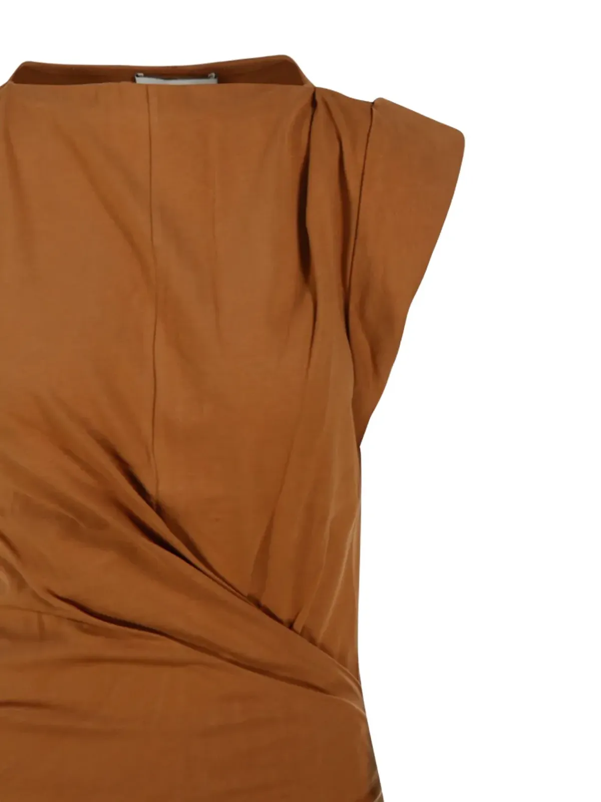 MARANT ÉTOILE Maisan ドレープキャップスリーブトップ - 画像4