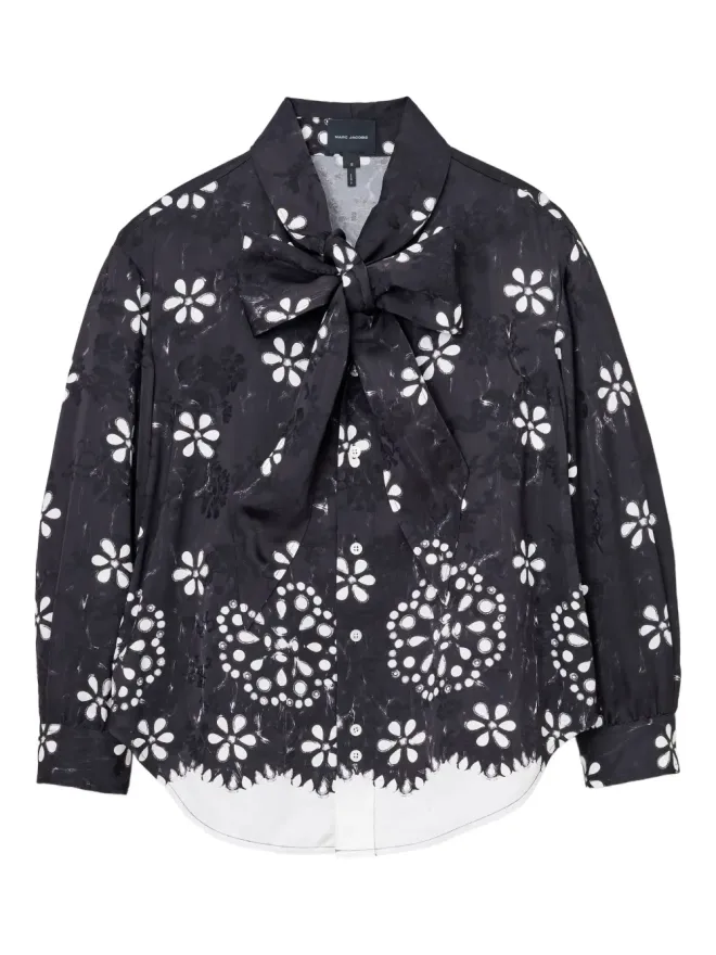 Marc Jacobs Marc Jacobs アイレットボウブラウスの商品画像
