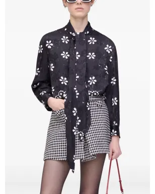 Marc Jacobs アイレットボウブラウス - サムネイル4