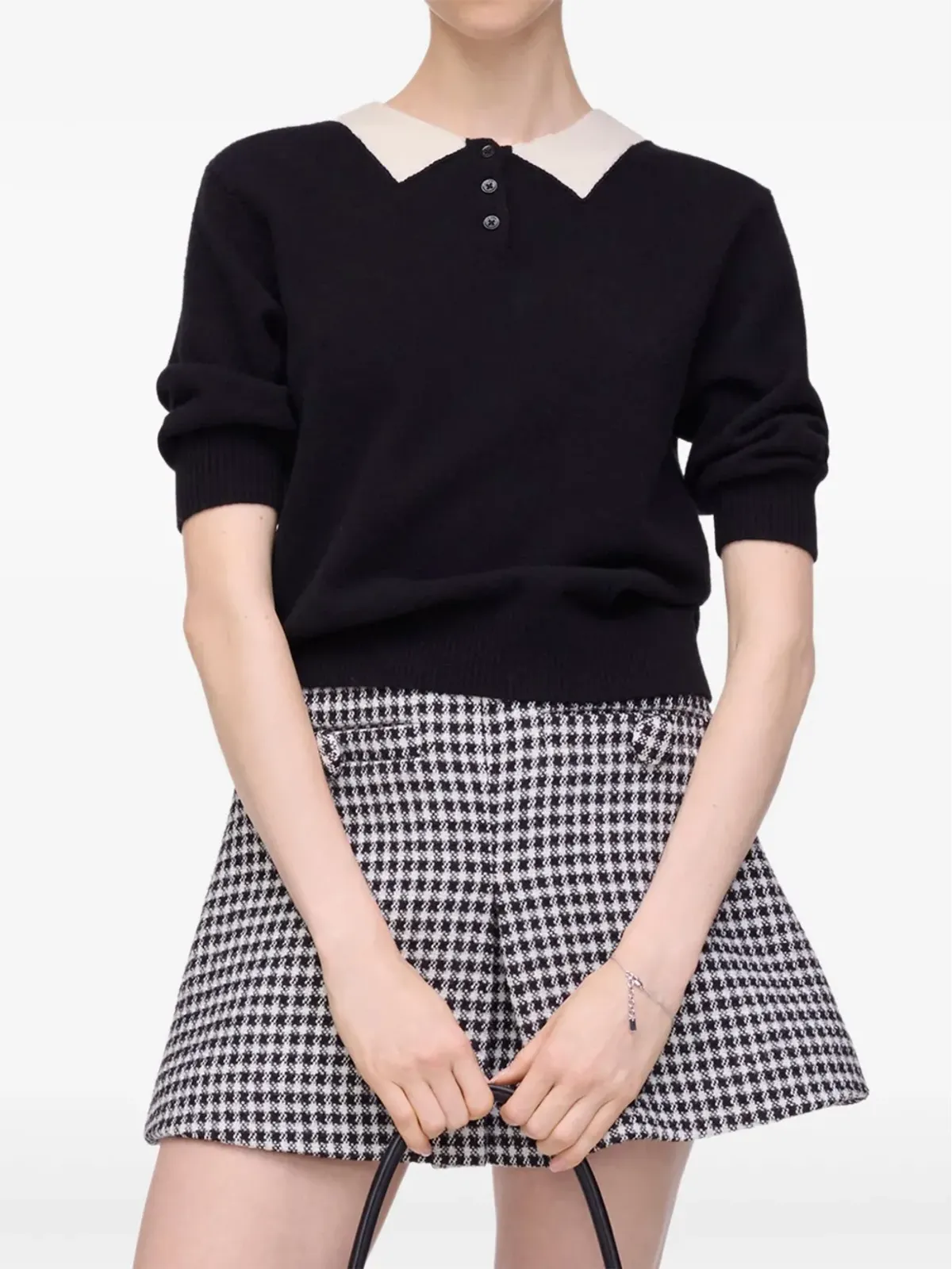 Marc Jacobs コントラストカラーウールトップ - 画像4