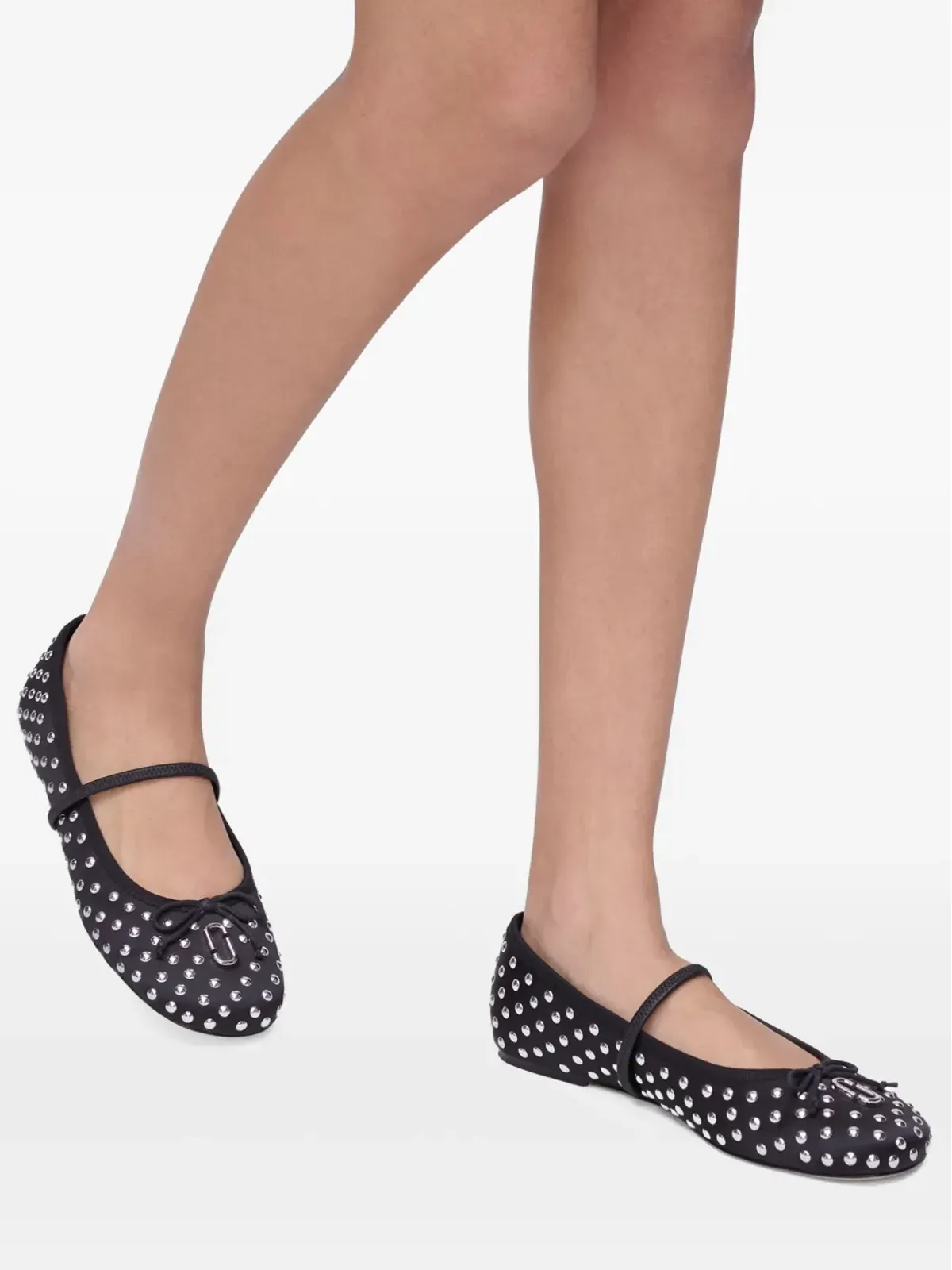 Marc Jacobs スタッズ付きバレエフラット - 画像2