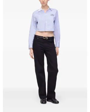 Marc Jacobs ノット付きバックル レザーベルト - ブラック - サムネイル4
