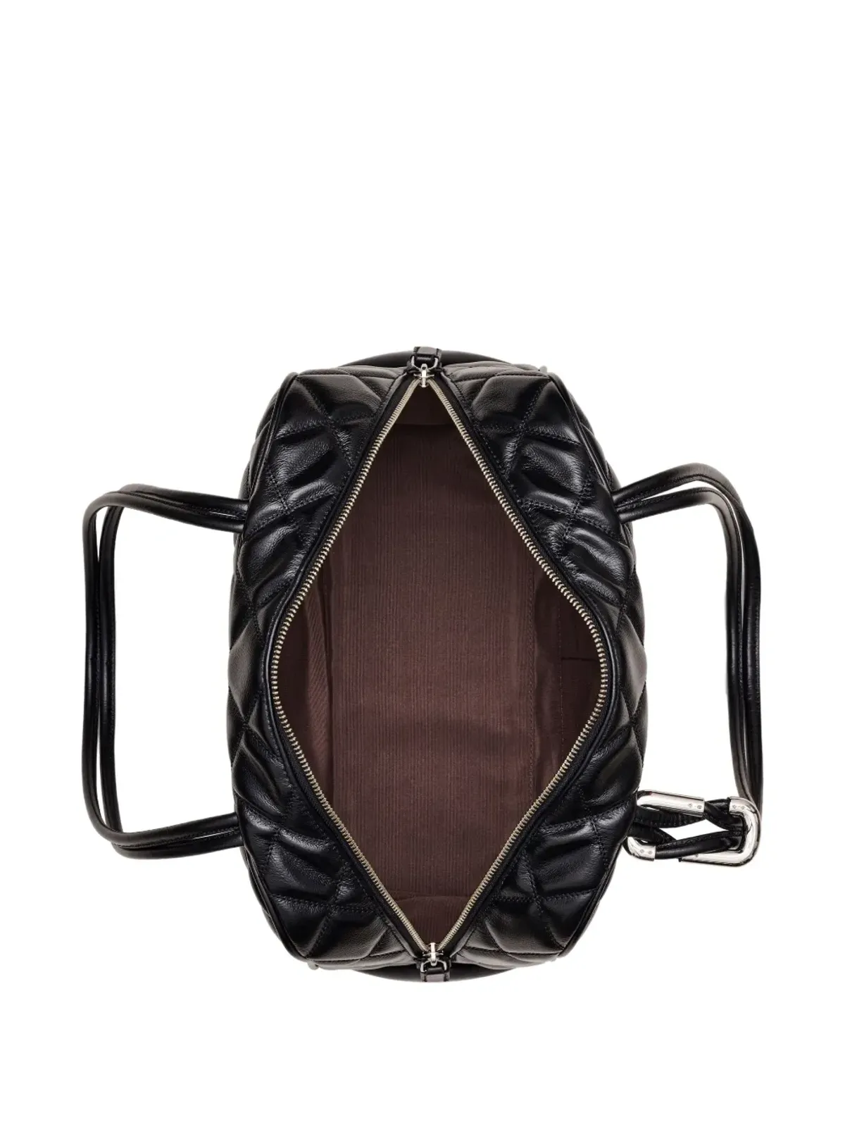 Marc Jacobs キルテッドレザー デュアル サッチェル バッグ - ブラック - 画像5