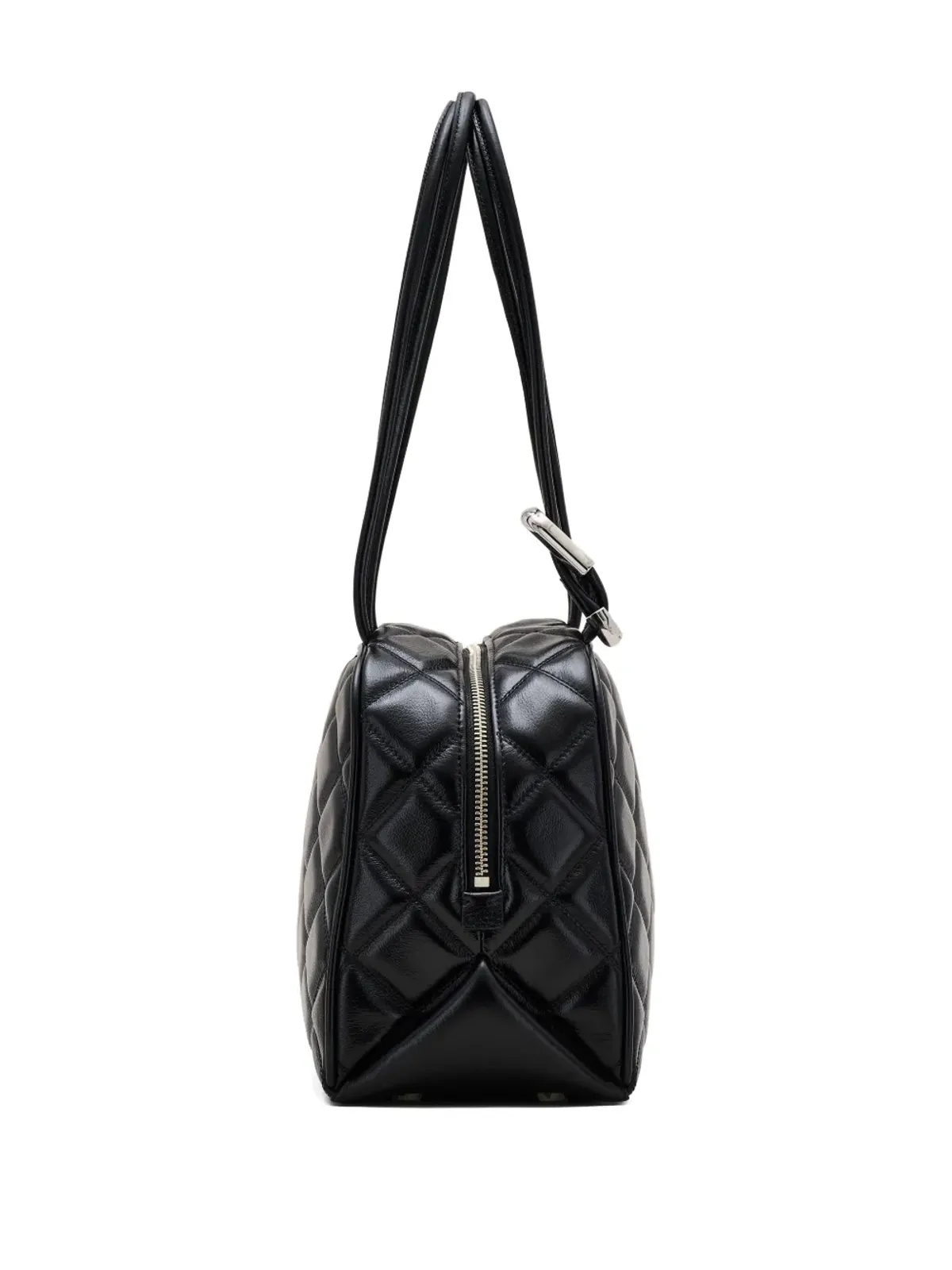 Marc Jacobs キルテッドレザー デュアル サッチェル バッグ - ブラック - 画像3