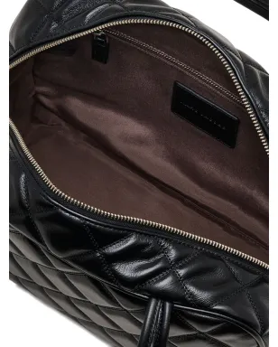 Marc Jacobs キルテッドレザー デュアル サッチェル バッグ - ブラック - サムネイル4