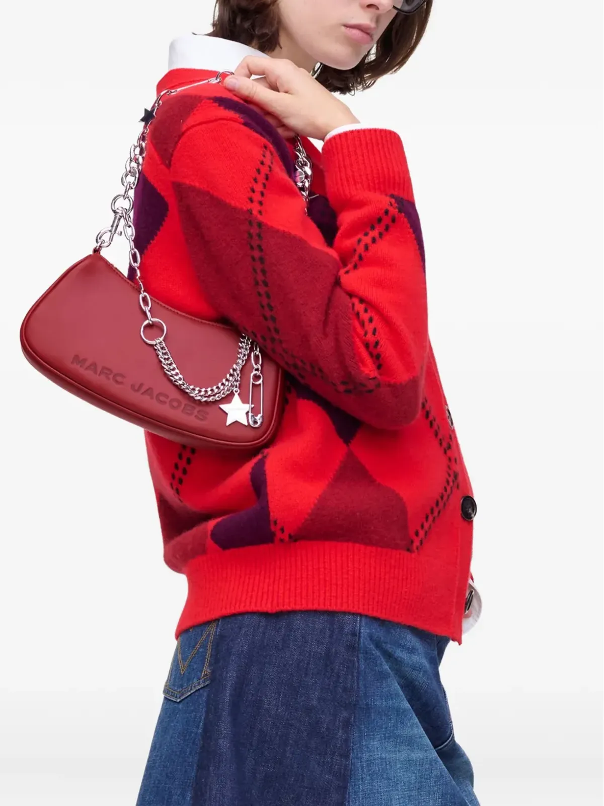 Marc Jacobs 小さな星チャーム付きショルダーバッグ - 画像2