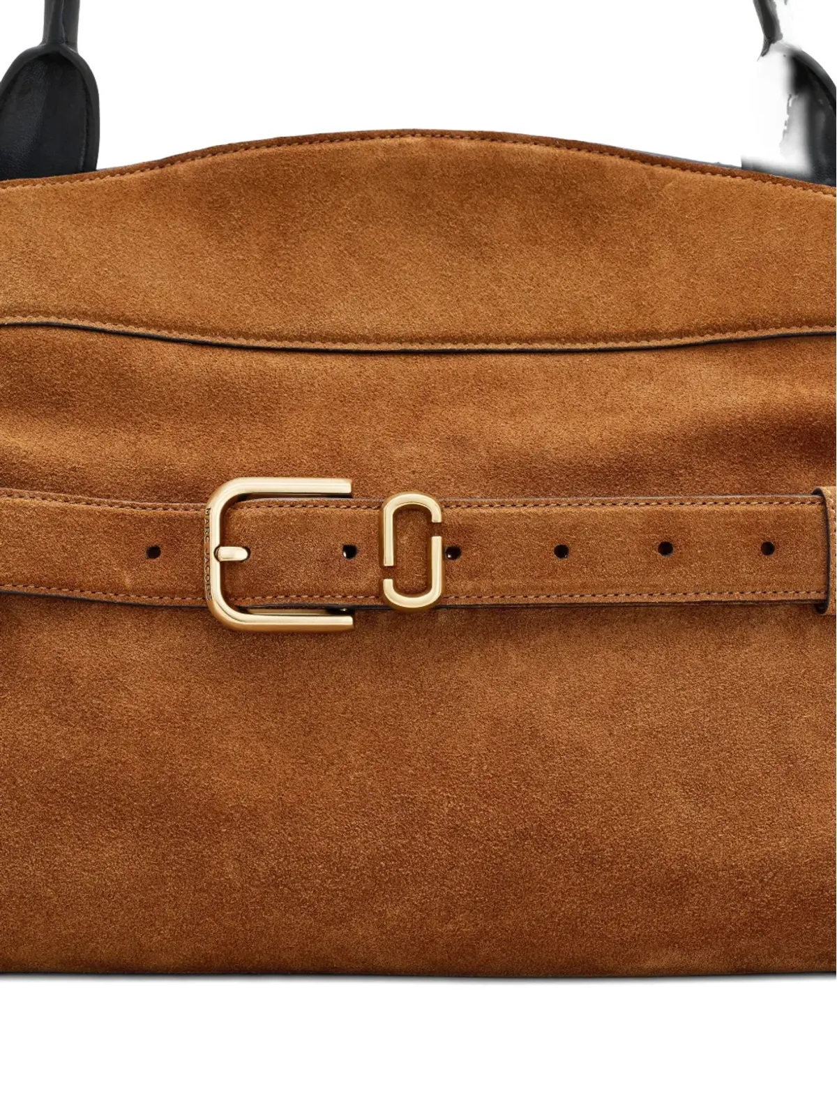 Marc Jacobs Dakota ベルトバックル付き スウェード ショルダーバッグ - 画像4