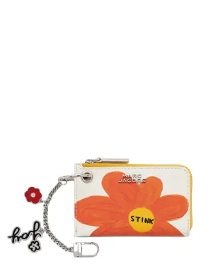 Marc Jacobs 花柄プリント ジップアラウンド バッグチャーム - サムネイル1