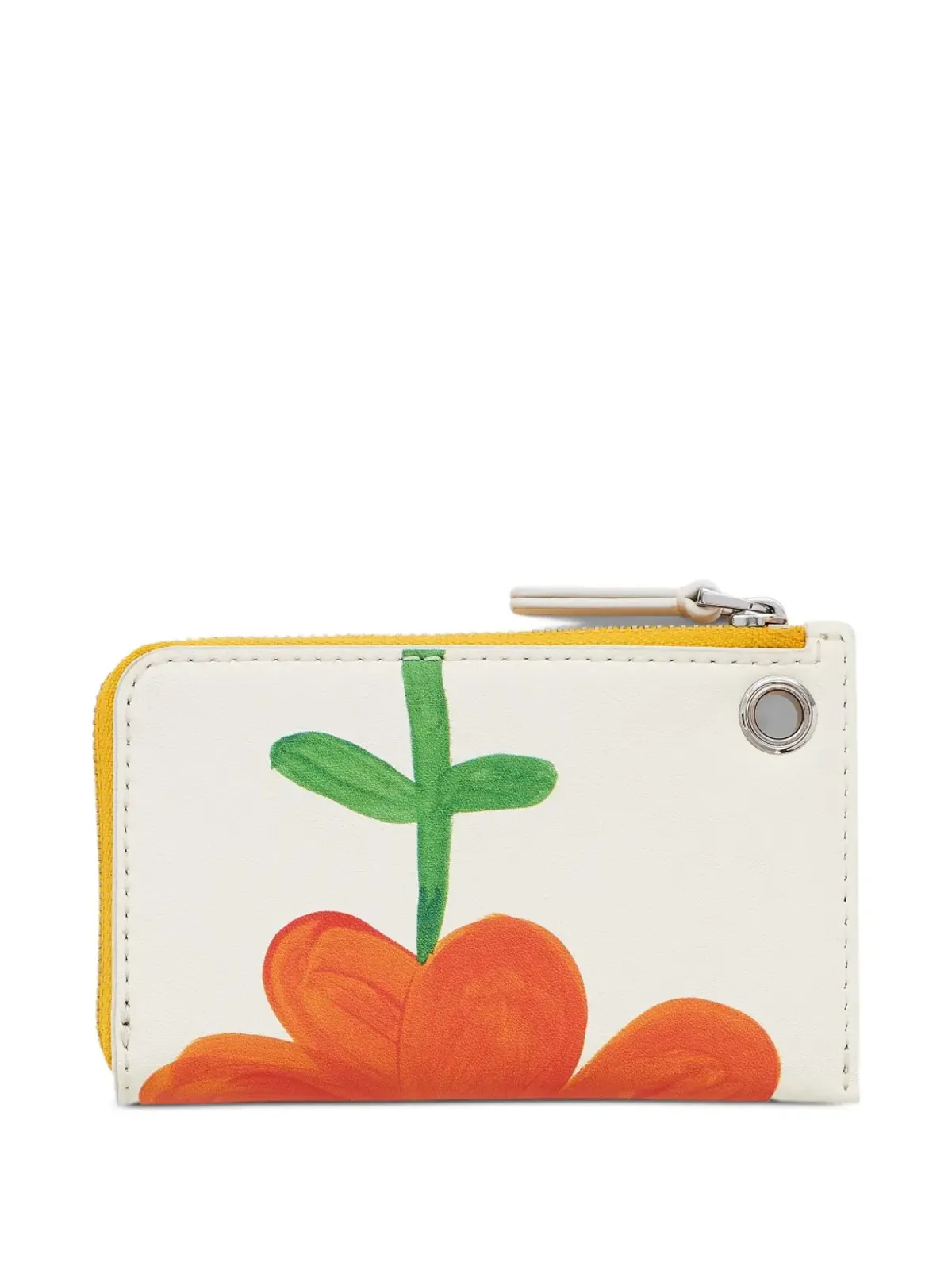 Marc Jacobs 花柄プリント ジップアラウンド バッグチャーム - 画像2